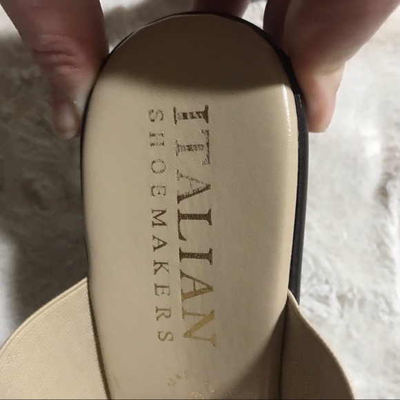 Italian ShoeMakers Wedge Heel Sandal 8 1/2M - Picture 7 of 10